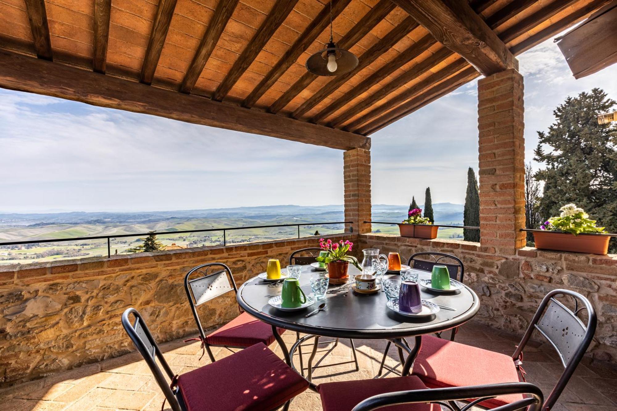 Villa La Terrazza Chianni Exterior foto