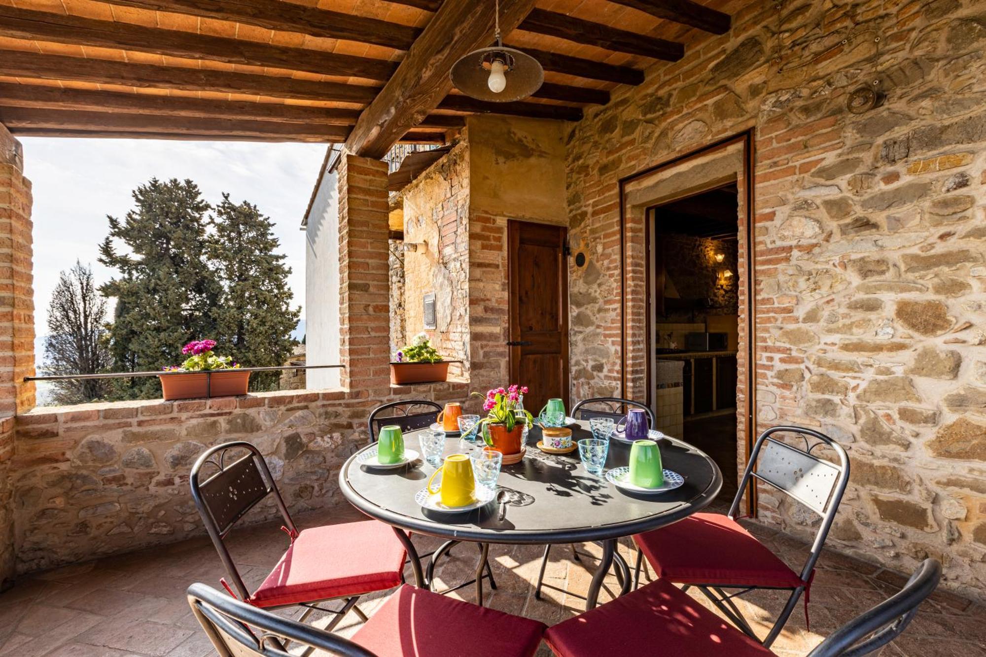 Villa La Terrazza Chianni Exterior foto