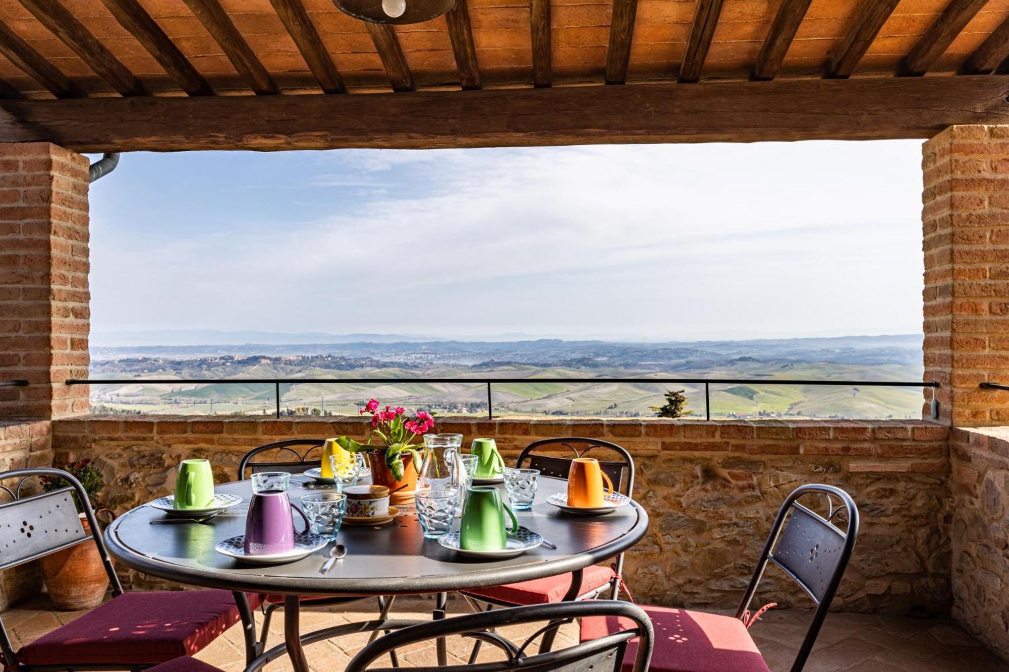 Villa La Terrazza Chianni Exterior foto